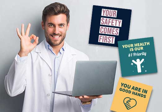 Reassure Patient Safety: Dental Social Media Posts
