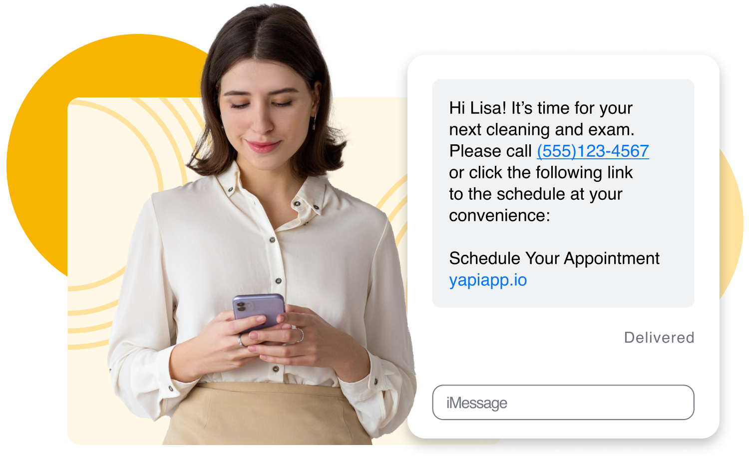 Appointment - Reminders - Mobile - Text - 1