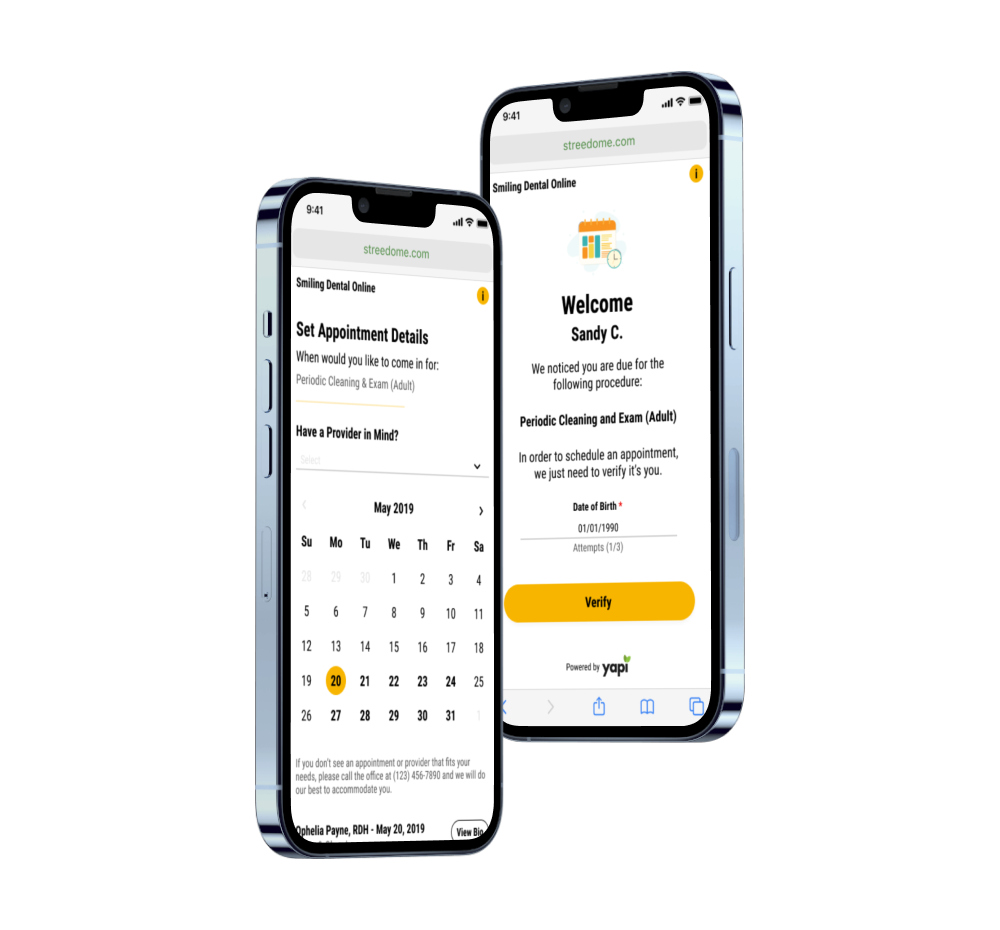 Online Dental Scheduling Software