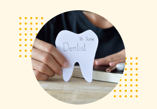 Digital and paper dental recall cards