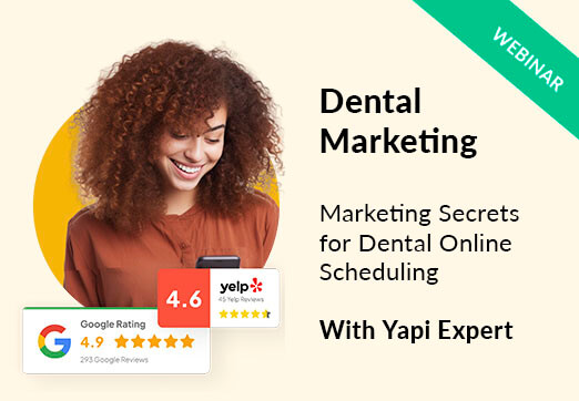 Dental Marketing Webinar: Secrets to Online Scheduling