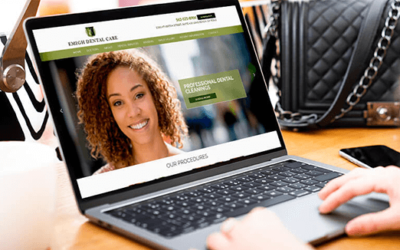 Emigh Dental Care’s Stunning Website Redesign Outshines Previous Vendor with 375% Page Growth