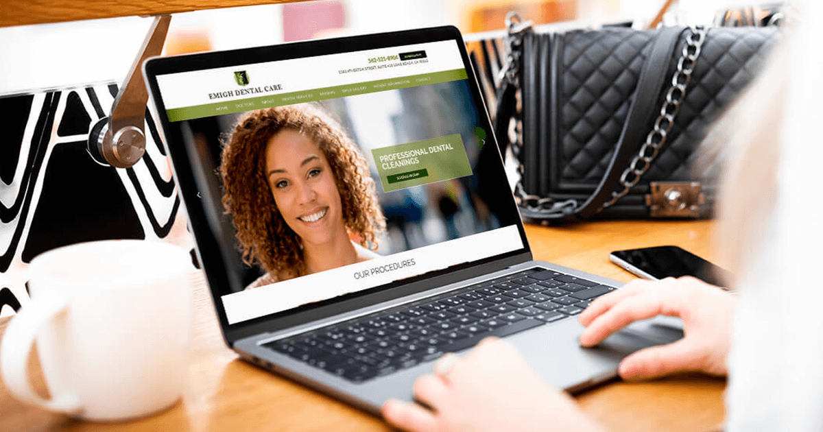 Emigh-Dental-Care-Website-Redesign-DoctorLogic-+-Yapi What are the Benefits of Sending Dental Appointment Reminders