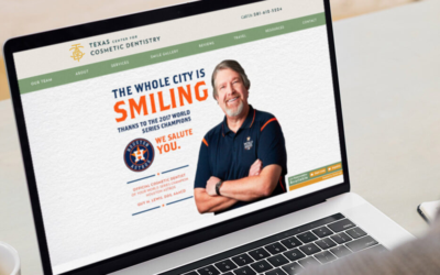 Texas Center for Cosmetic Dentistry Sees Remarkable Growth Online with an 852% Jump in Keywords